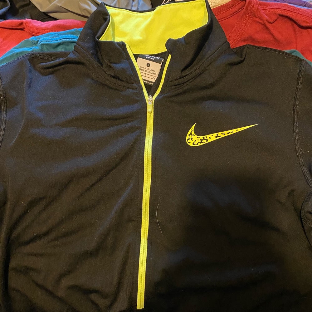 half zip nike dri-fit